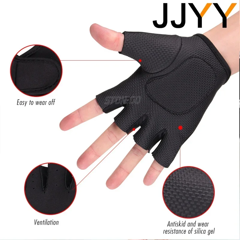Breathable Half Finger Anti Sl - Workout Glove Gym recension och pris